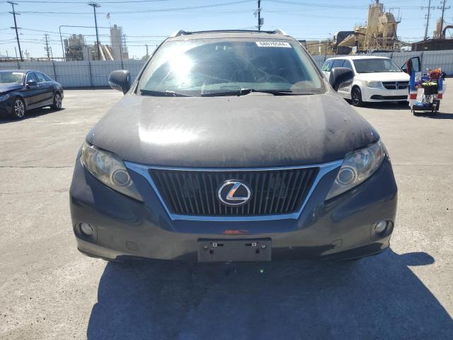 2T2ZK1BA0AC017588 - 2010 LEXUS RX 350 BLACK photo 5