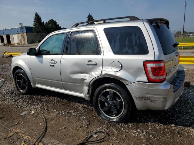 1FMCU9DG2AKA72123 - 2010 FORD ESCAPE XLT SILVER photo 2