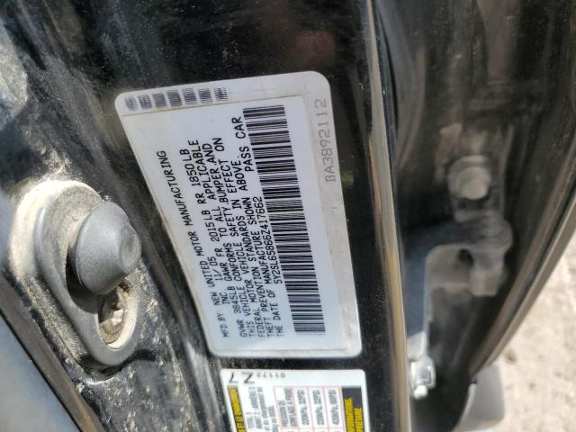 5Y2SL65866Z417662 - 2006 PONTIAC VIBE BLACK photo 12