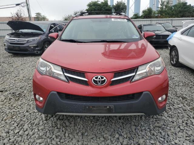 2T3RFREV8FW400410 - 2015 TOYOTA RAV4 XLE RED photo 5