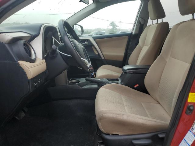 2T3RFREV8FW400410 - 2015 TOYOTA RAV4 XLE RED photo 7