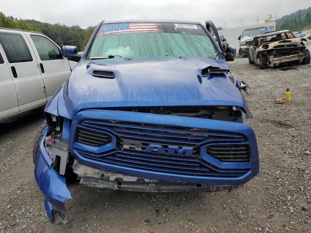 1C6RR7MT5JS135742 - 2018 RAM 1500 SPORT BLUE photo 5