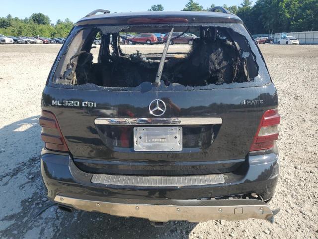 4JGBB22EX8A426870 - 2008 MERCEDES-BENZ ML 320 CDI BLACK photo 6