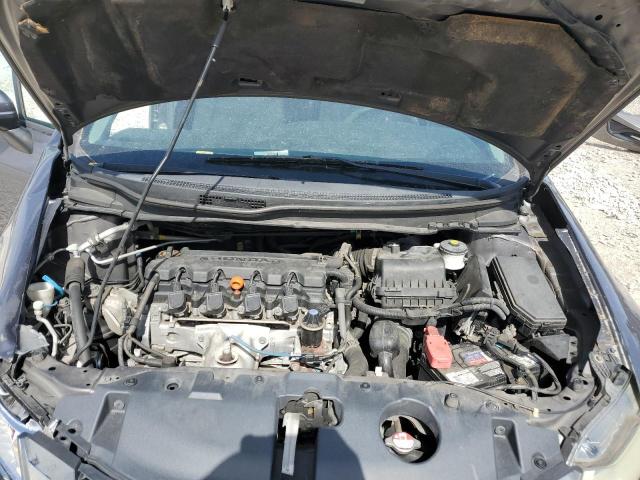 19XFB2F57EE014821 - 2014 HONDA CIVIC LX GRAY photo 11