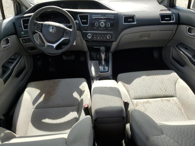 19XFB2F57EE014821 - 2014 HONDA CIVIC LX GRAY photo 8