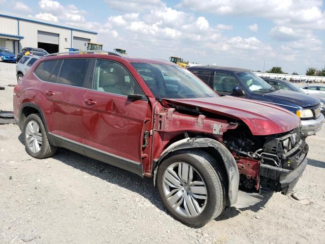 1V2MR2CA7KC580130 - 2019 VOLKSWAGEN ATLAS SEL RED photo 4