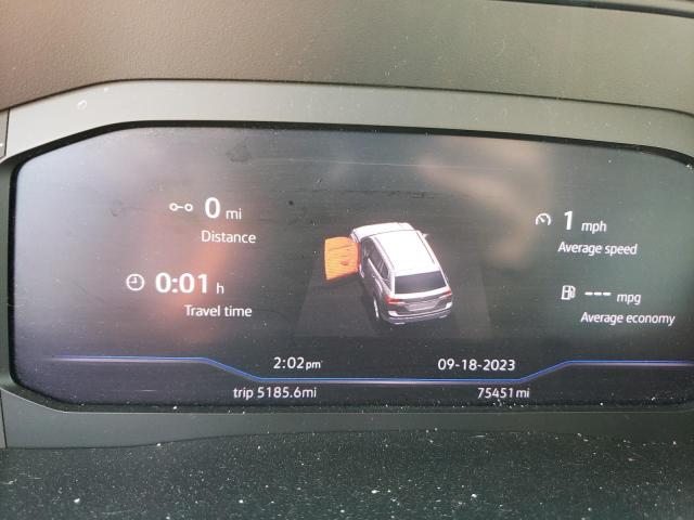 1V2MR2CA7KC580130 - 2019 VOLKSWAGEN ATLAS SEL RED photo 9