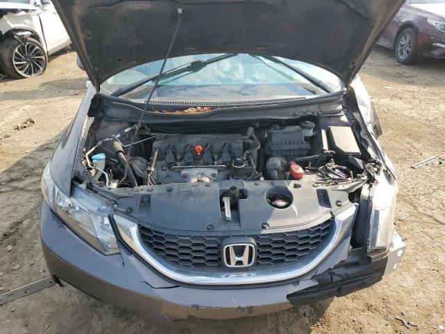19XFB2F54DE074909 - 2013 HONDA CIVIC LX GRAY photo 11