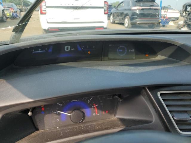 19XFB2F54DE074909 - 2013 HONDA CIVIC LX GRAY photo 9