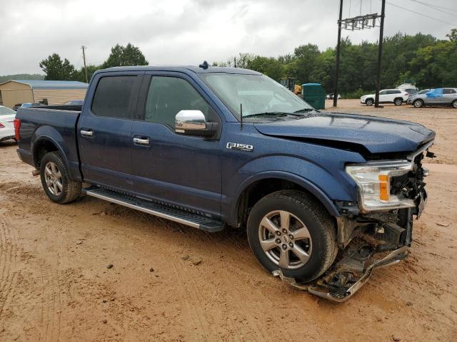 1FTEW1CP2JKC81436 - 2018 FORD F150 SUPERCREW BLUE photo 4