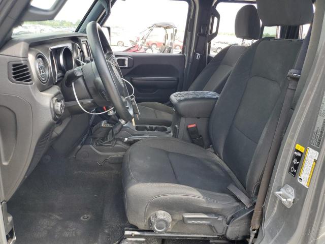 1C4HJXDN0MW531670 - 2021 JEEP WRANGLER U SPORT 绿色 照片 7