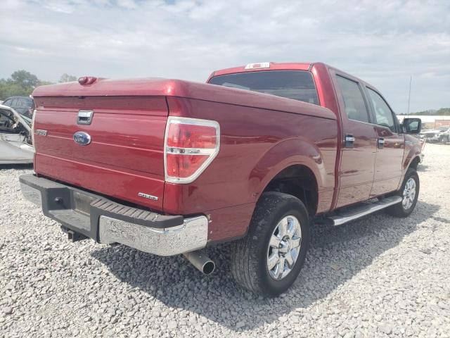 1FTFW1EF7EKG41721 - 2014 FORD F150 SUPERCREW RED photo 3