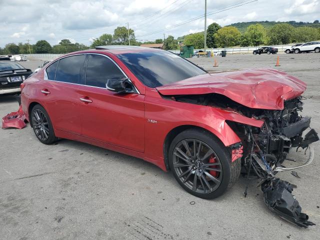 JN1FV7ARXHM870248 - 2017 INFINITI Q50 RED SPORT 400 RED photo 4