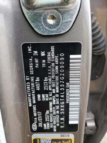 5XXGT4L33JG209090 - 2018 KIA OPTIMA LX GRAY photo 12