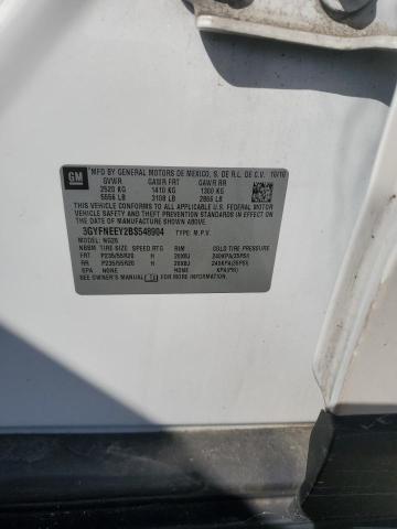 3GYFNEEY2BS548904 - 2011 CADILLAC SRX PERFORMANCE COLLECTION Ақ фото 13