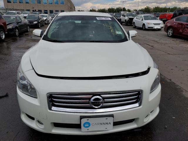 1N4AA5AP8DC815356 - 2013 NISSAN MAXIMA S WHITE photo 5