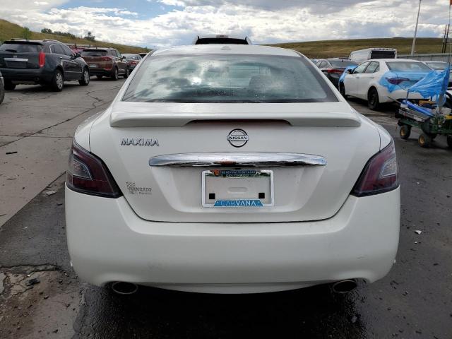 1N4AA5AP8DC815356 - 2013 NISSAN MAXIMA S WHITE photo 6