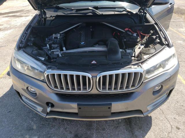 5UXKR0C59E0C27959 - 2014 BMW X5 XDRIVE35I GRAY photo 12