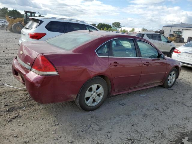 2G1WT57K391116860 - 2009 CHEVROLET IMPALA 1LT BURGUNDY photo 3