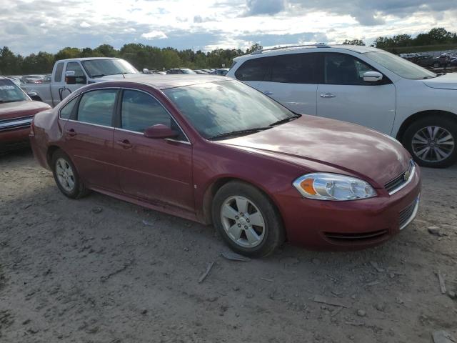 2G1WT57K391116860 - 2009 CHEVROLET IMPALA 1LT BURGUNDY photo 4