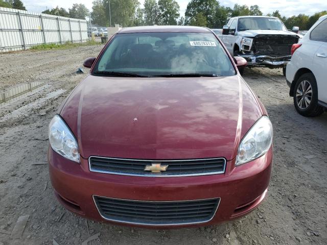 2G1WT57K391116860 - 2009 CHEVROLET IMPALA 1LT BURGUNDY photo 5