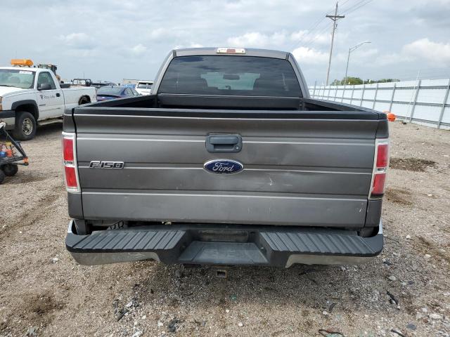 1FTEX1E89AKE64397 - 2010 FORD F150 SUPER CAB GRAY photo 6