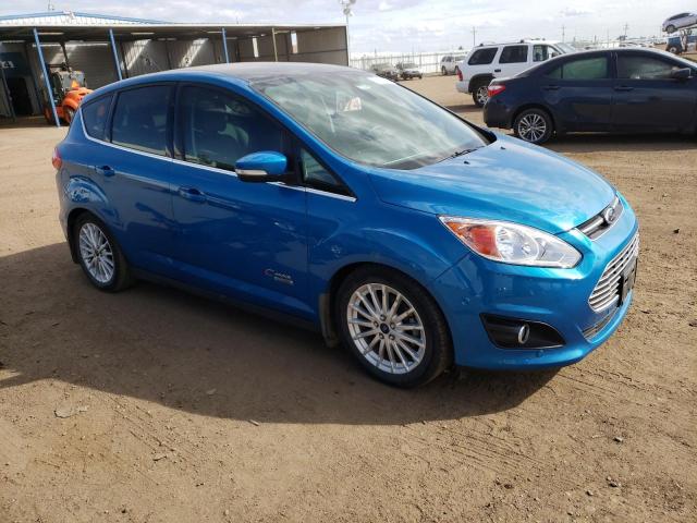 1FADP5CU7EL518210 - 2014 FORD C-MAX PREMIUM BLUE photo 4