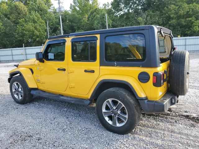 1C4HJXEN4KW624350 - 2019 JEEP WRANGLER U SAHARA Gelb Foto 2