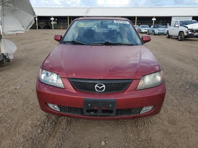 JM1BJ225610475552 - 2001 MAZDA PROTEGE LX RED photo 5