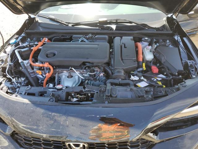 JHMFL4H95SX003609 - 2025 HONDA CIVIC SPORT TOURING BLACK photo 11