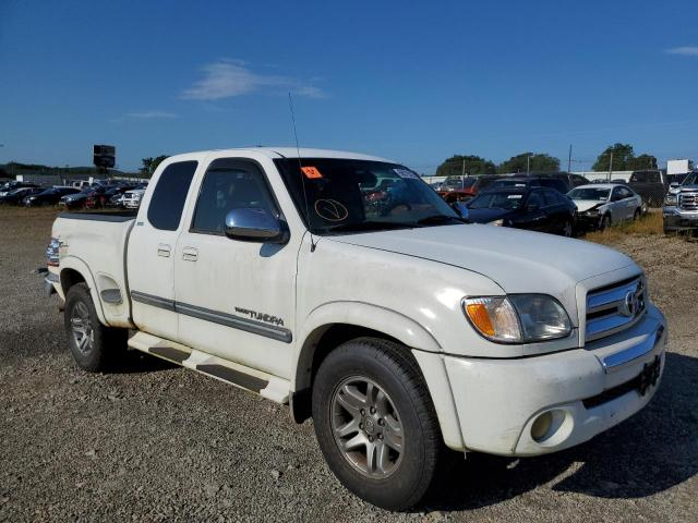5TBRT34114S447855 - 2004 TOYOTA TUNDRA ACCESS CAB SR5 WHITE photo 4