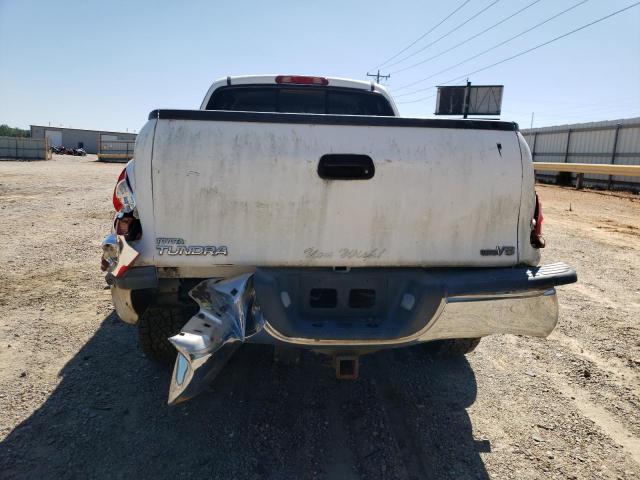 5TBRT34114S447855 - 2004 TOYOTA TUNDRA ACCESS CAB SR5 WHITE photo 6