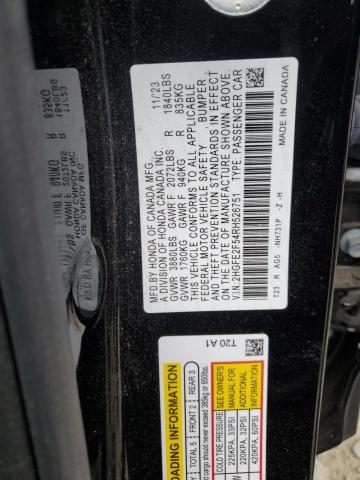 2HGFE2F54RH526751 - 2024 HONDA CIVIC SPORT შავი ფოტო 12