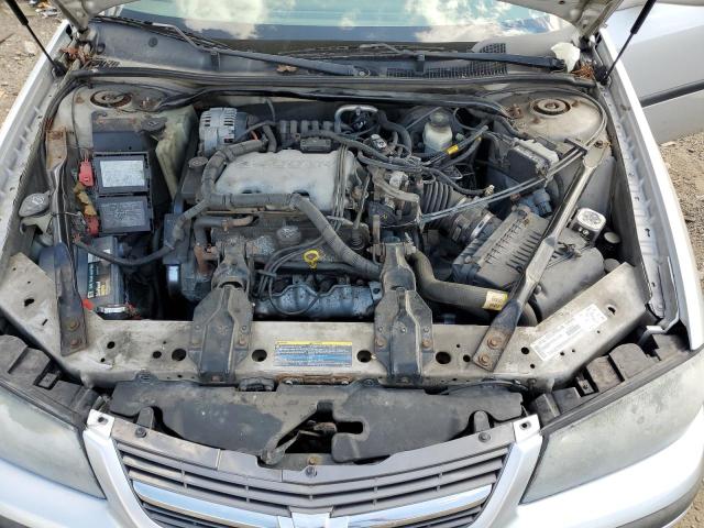 2G1WF52E539449725 - 2003 CHEVROLET IMPALA SILVER photo 11