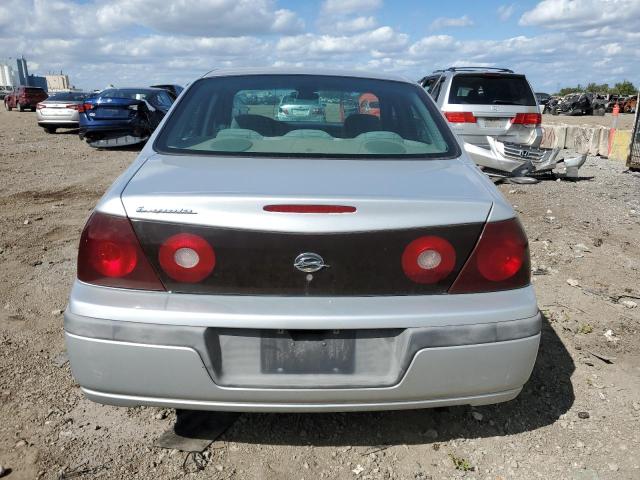 2G1WF52E539449725 - 2003 CHEVROLET IMPALA SILVER photo 6