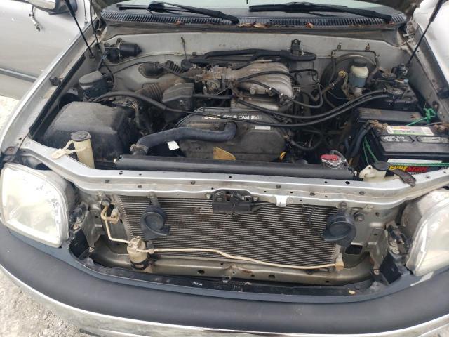 5TBRN34122S233352 - 2002 TOYOTA TUNDRA ACCESS CAB SR5 SILVER photo 11