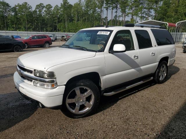 1GNFK16U26J165093 - 2006 CHEVROLET SUBURBAN K1500 WHITE photo 1