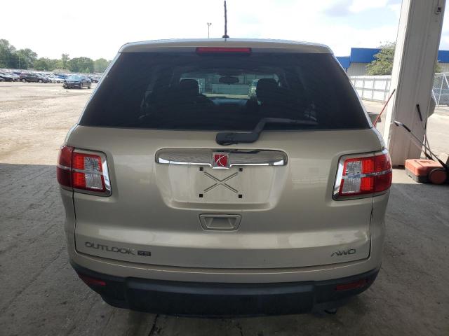 5GZEV13768J267671 - 2008 SATURN OUTLOOK XE BEIGE photo 6