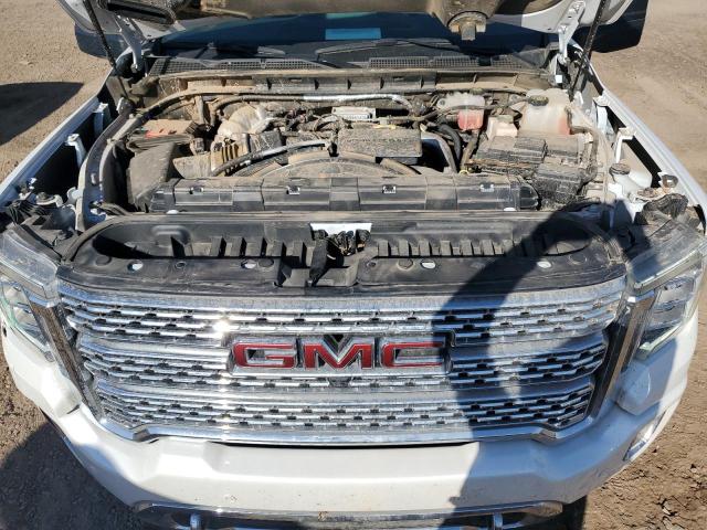 1GT49WEY3NF292319 - 2022 GMC SIERRA K3500 DENALI WHITE photo 11