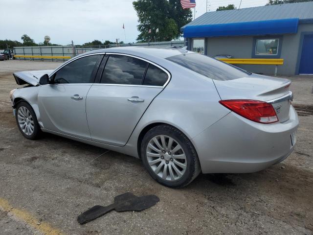 2G4GS5EK2C9123563 - 2012 BUICK REGAL PREMIUM SILVER photo 2