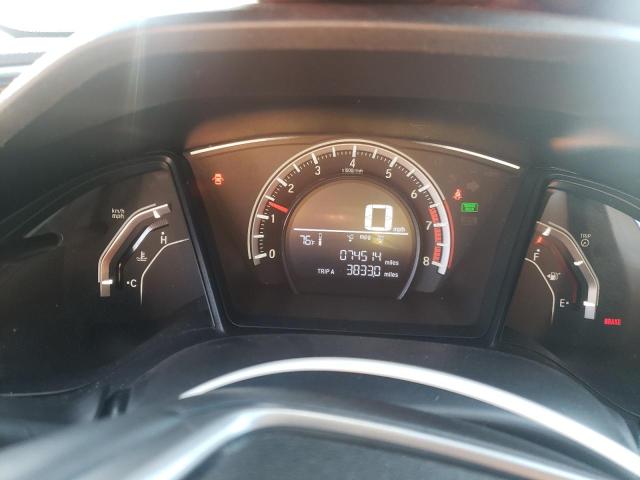 SHHFK7G45JU200976 - 2018 HONDA CIVIC SPORT WHITE photo 9