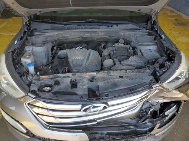 5XYZU3LB7GG336047 - 2016 HYUNDAI SANTA FE S GRAY photo 12