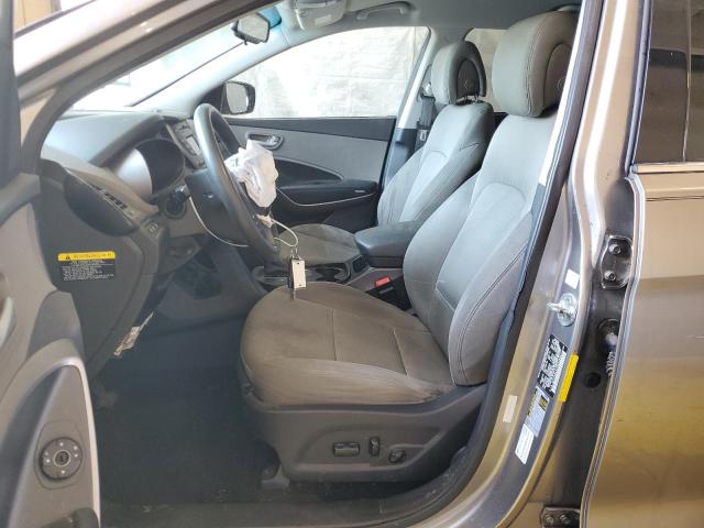 5XYZU3LB7GG336047 - 2016 HYUNDAI SANTA FE S GRAY photo 7