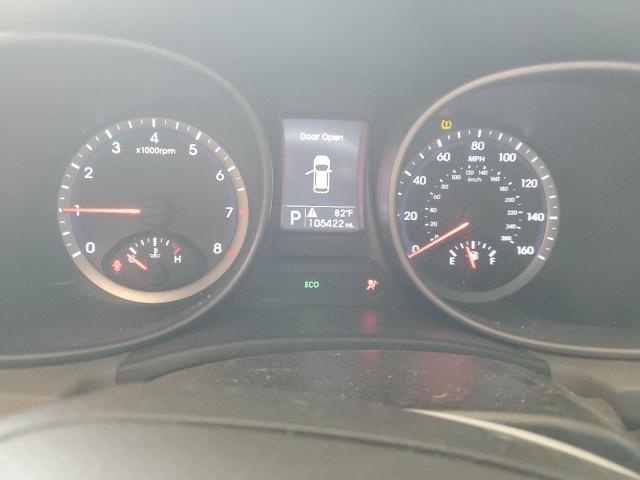 5XYZU3LB7GG336047 - 2016 HYUNDAI SANTA FE S GRAY photo 9