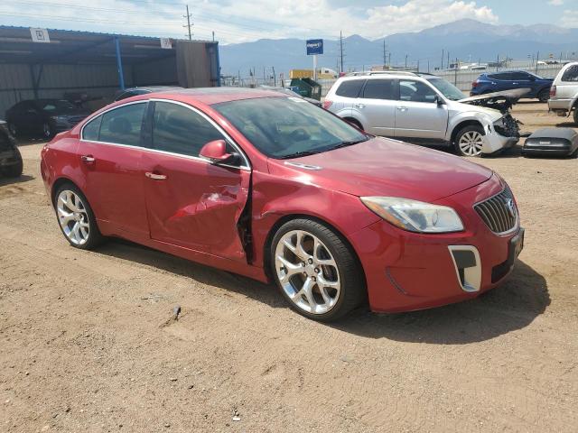2G4GV5GV5C9207570 - 2012 BUICK REGAL GS MAROON photo 4