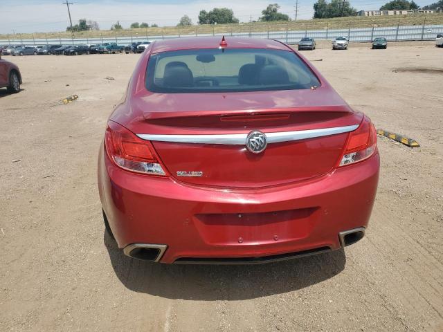 2G4GV5GV5C9207570 - 2012 BUICK REGAL GS MAROON photo 6