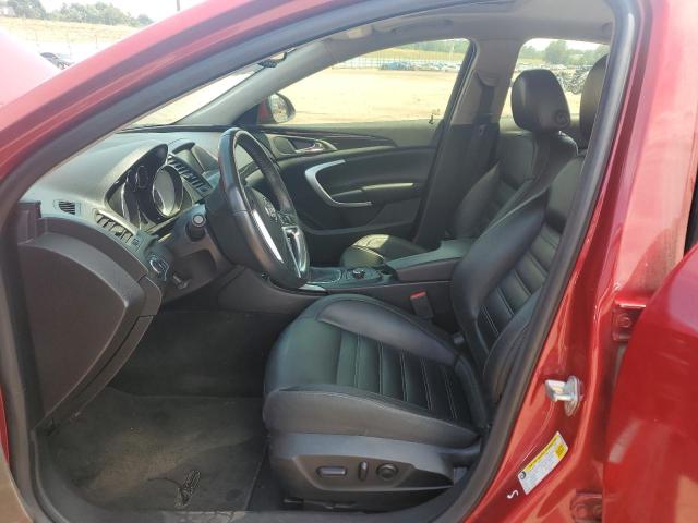 2G4GV5GV5C9207570 - 2012 BUICK REGAL GS MAROON photo 7