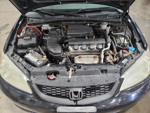 1HGEM210X4L049216 - 2004 HONDA CIVIC EX BLACK photo 11