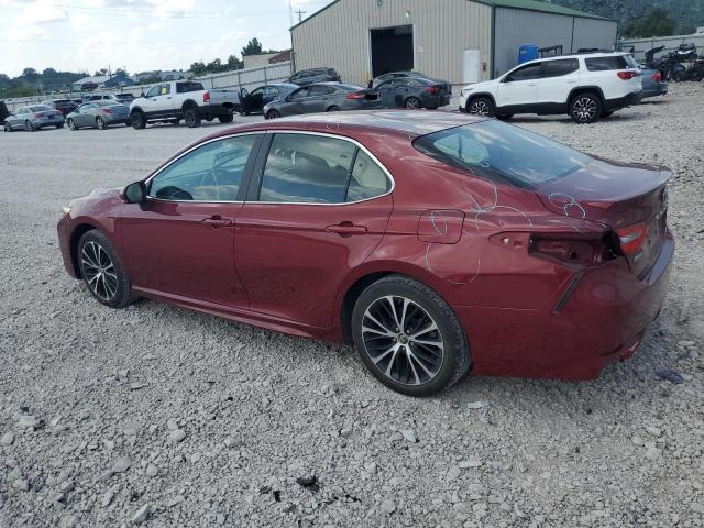 4T1B11HK9JU507647 - 2018 TOYOTA CAMRY L RED photo 2