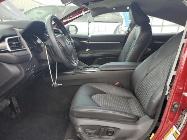 4T1B11HK9JU507647 - 2018 TOYOTA CAMRY L RED photo 7